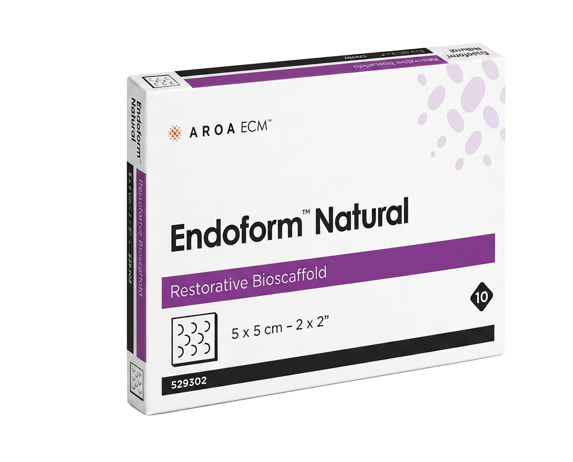 Endoform Natural packaging